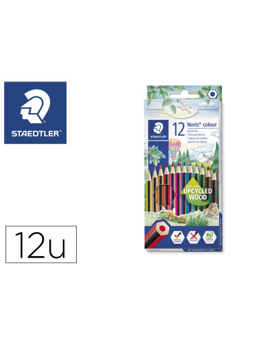 STAEDTLER LÁPIZ NORIS COLOUR WOPEX ECOLÓGICO ESTUCHE DE 12