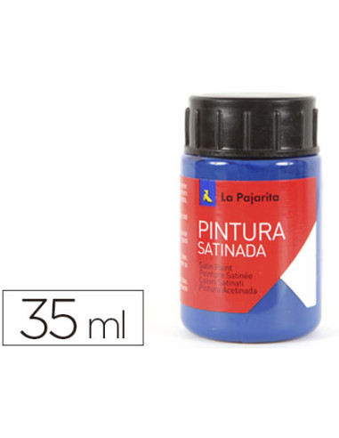 LA PAJARITA TÉMPERA ESCOLAR BOTE DE 35ML SATINADA AZUL MARINO L-36