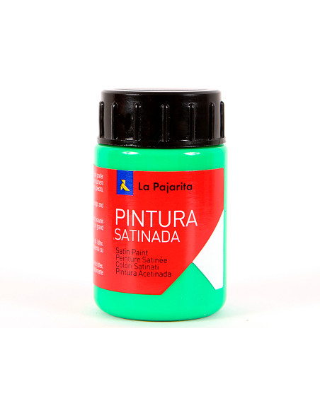 LA PAJARITA TÉMPERA ESCOLAR BOTE DE 35ML SATINADA VERDE CESPED L-38