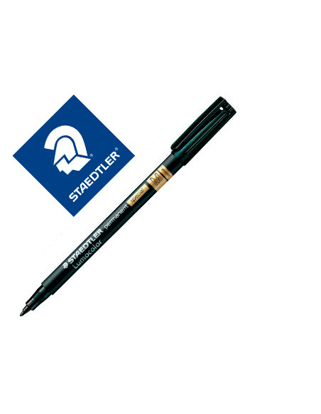 STAEDTLER ROTULADOR ESPECIAL PERMANENTE LUMOCOLOR M NEGRO