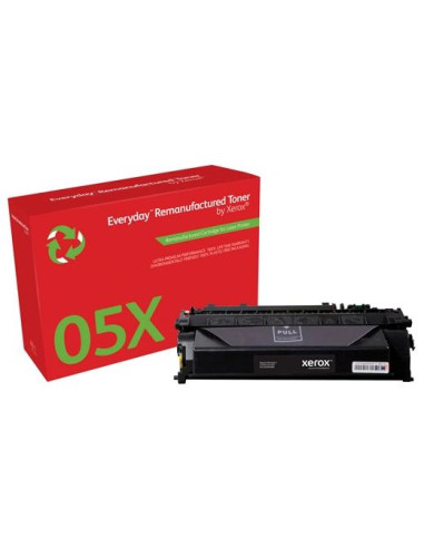 XEROX EVERYDAY REMANUFACTURED TONER NEGRO PARA HP LJ 2055 (CE505X)