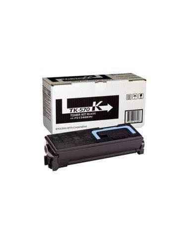 KYOCERA TÓNER LÁSER TK500K PARA FS-5400 NEGRO - TK 570 BK