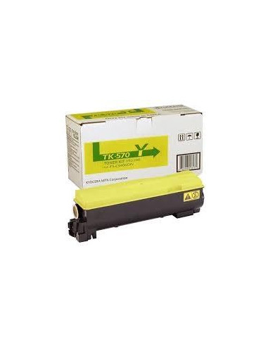 KYOCERA TÓNER LÁSER TK570Y PARA FS-5400 AMARILLO - TK 570 Y