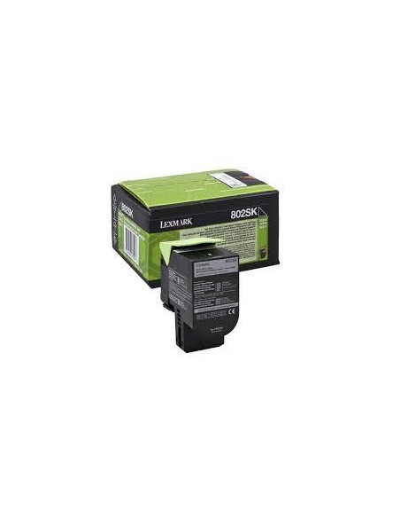 LEXMARK TONER NEGRO 802SK RETORNABLE