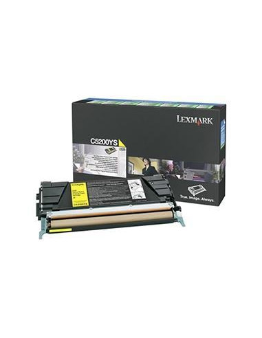 LEXMARK TONER C-530 RETORNABLE AMARILLO