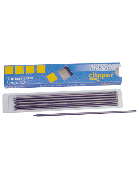 ALPINO MINAS MAXIM 2MM HB ESTUCHE 12 UD EXTRA GRAFITO