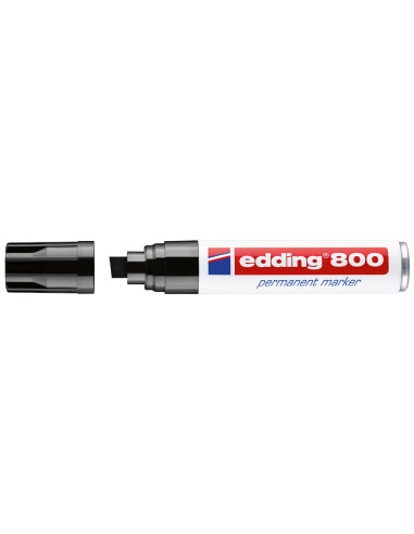 EDDING MARCADOR PERMANENTE 800 NEGRO