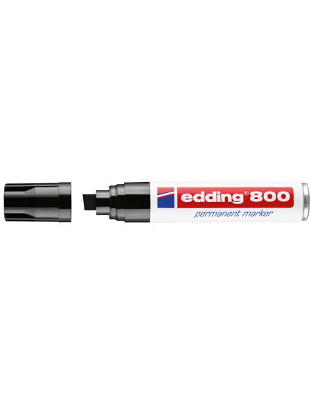 EDDING MARCADOR PERMANENTE 800 NEGRO