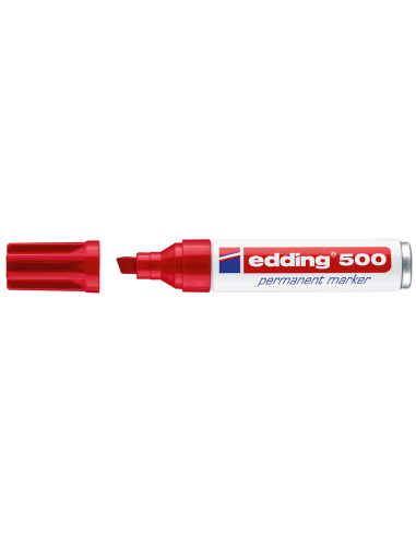 EDDING MARCADOR PERMANENTE 500 ROJO