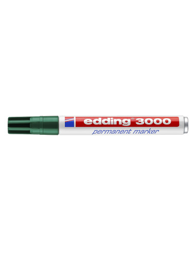 EDDING MARCADOR PERMANENTE 3000 VERDE