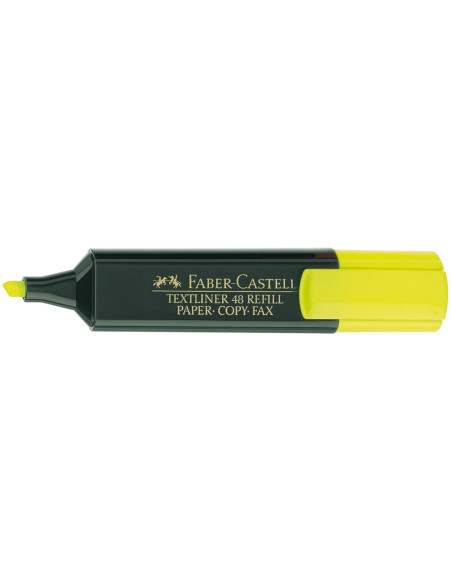 FABER CASTELL MARCADOR FLUORESCENTE TEXTLINER 48 AMARILLO