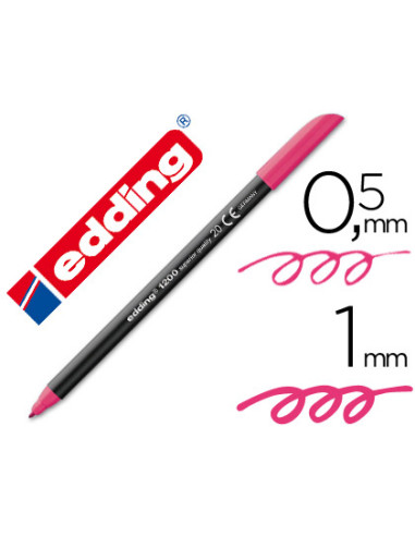 EDDING ROTULADOR 1200 PUNTA FINA MAGENTA