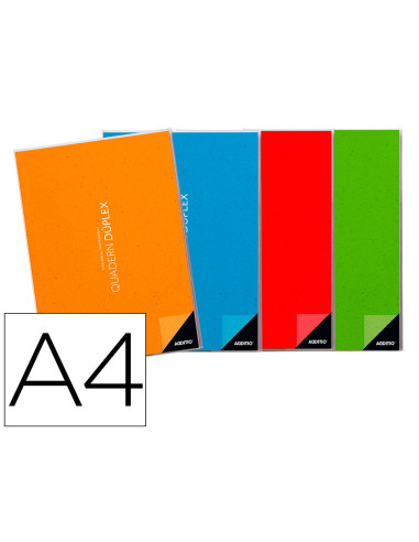 ADDITIO CUADERNO DUPLEX A4 PARA EL PROFESORADO PVC 112 PÁGINAS C/SURTIDOS CATALÁN