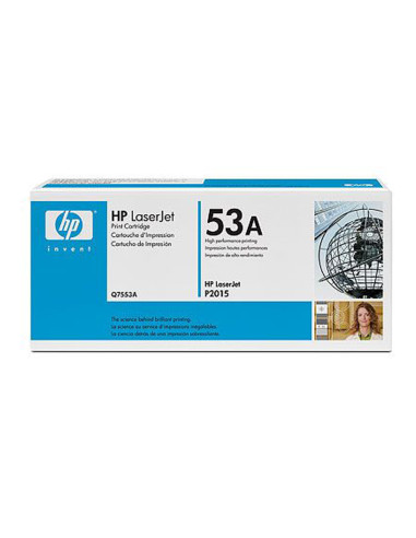 HP TONER NEGRO LASERJET P2015 - 53 A