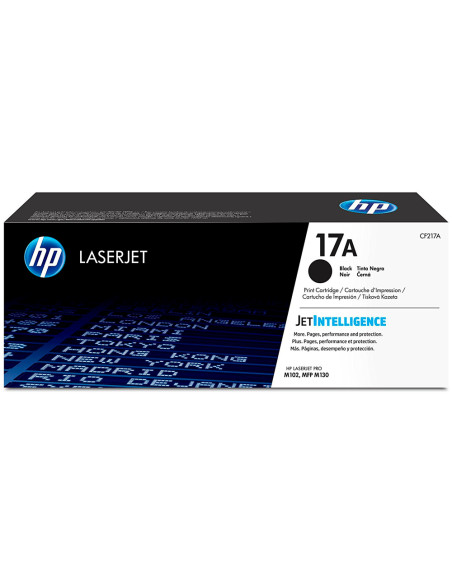 HP TONER NEGRO LASERJET PRO M102/M104/MFP M130NW/M132 - 17A