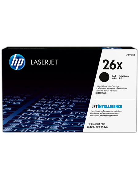 HP TONER NEGRO LASERJET PRO M402DN / M402N/ M402D / M426DW / M426FDN / M426FDW - 26X