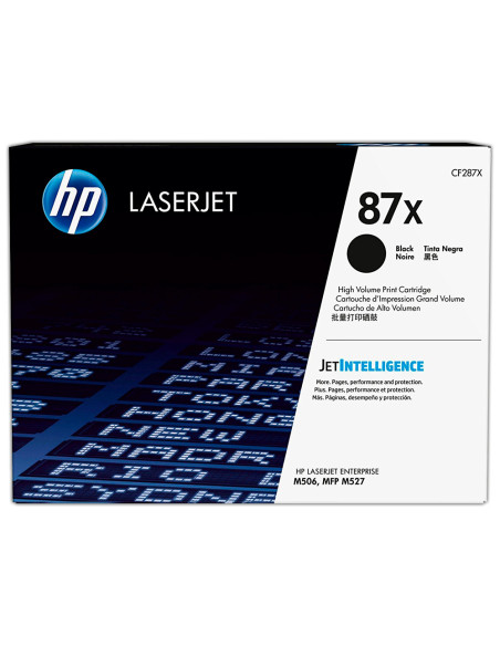 HP TONER NEGRO LASERJET ENTERPRISE M527DN 527F 527C - 87X ALTA CAPACIDAD