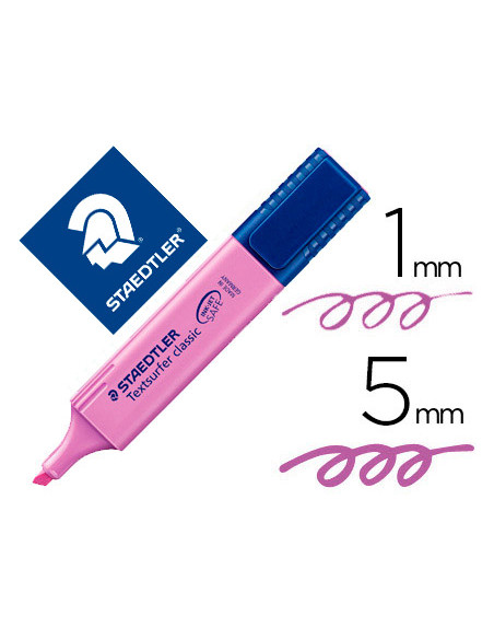 STAEDTLER MARCADOR FLUORESCENTE TEXTSURFER CLASSIC LILA