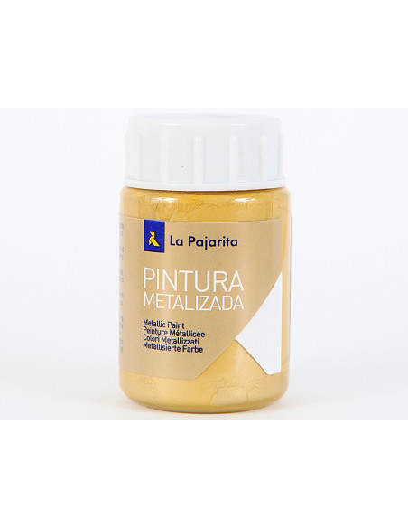 LA PAJARITA PINTURA METALIZADA ME-03 35ML ORO RICO