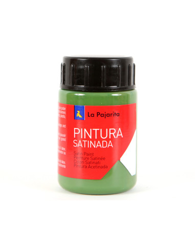 LA PAJARITA TÉMPERA ESCOLAR BOTE DE 35ML SATINADA VERDE MONTE L-16