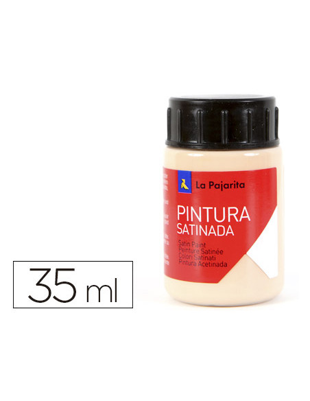 LA PAJARITA TÉMPERA ESCOLAR BOTE DE 35ML SATINADA AMARILLO SIENA CLARO L-04