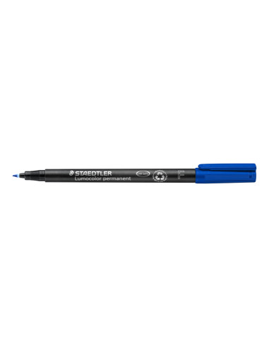 STAEDTLER ROTULADOR PERMANENTE LUMOCOLOR 318-3 F AZUL