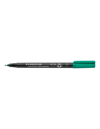 STAEDTLER ROTULADOR PERMANENTE LUMOCOLOR 318 F VERDE