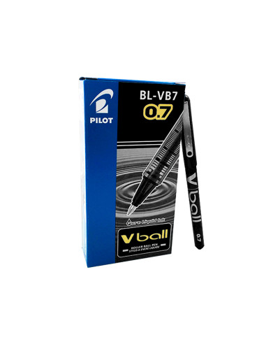 PILOT ROLLER V-BALL 0,7 NEGRO