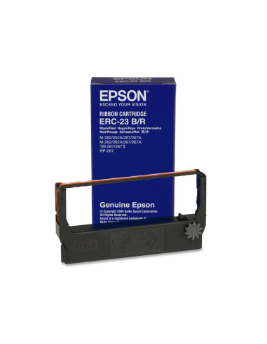 EPSON CINTA REGISTRADORA NEGRO M-250/250A/255/ 255A/260/260A/264/265/265A/280/280A/280AV - ERC-23B (S015214)