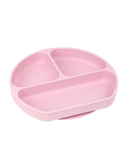 SAFTA PLATO SILICONA CON VENTOSA KOALA PINK