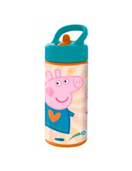 SAFTA BOTELLA 410ML PEPPA PIG HAVING FUN