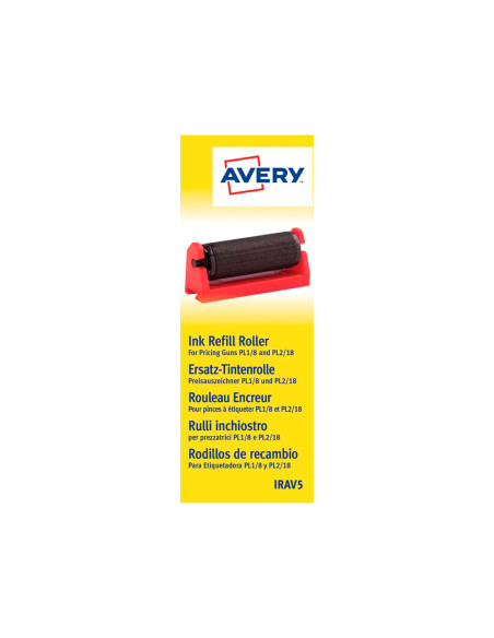 AVERY RODILLO DE TINTA PARA ETIQUETADORAS PL 1/8, PL 2/18) -5U-