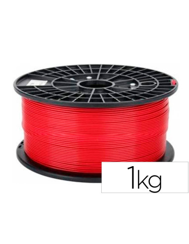 COLIDO FILAMENTO PLA ROJO PARA MÁQUINA DE 3D 1´75MM 1KG