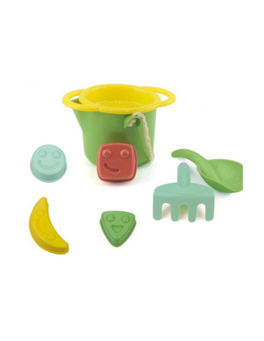 Set de playa vikingtoys ecoline ecologico y reciclable 7 piezas