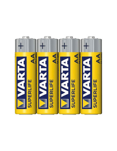 Pila varta salina superlife aa tipo r-06 blister de 4 unidades