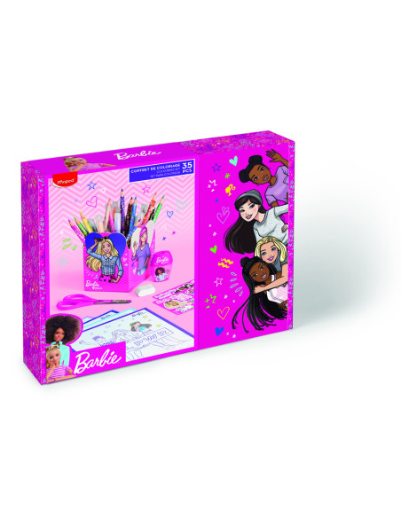 Caja regalo maped barbie 35 piezas