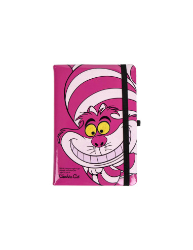 Cuaderno de notas premium disney alicia con gomilla din a5