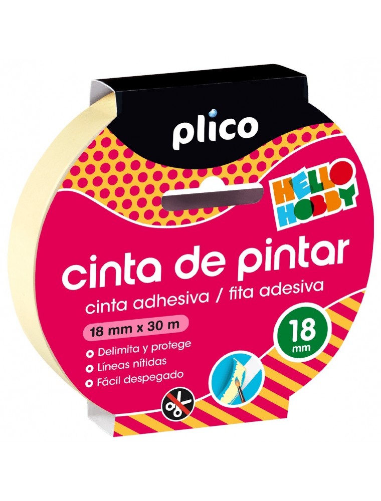 Cinta de Pintar 18 mm x 30 m