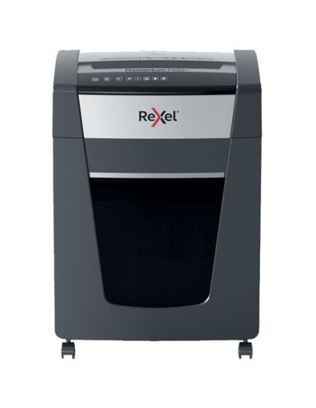 REXEL DESTRUCTORA MOMENTUM EXTRA P420+ NEGRO/PLATA