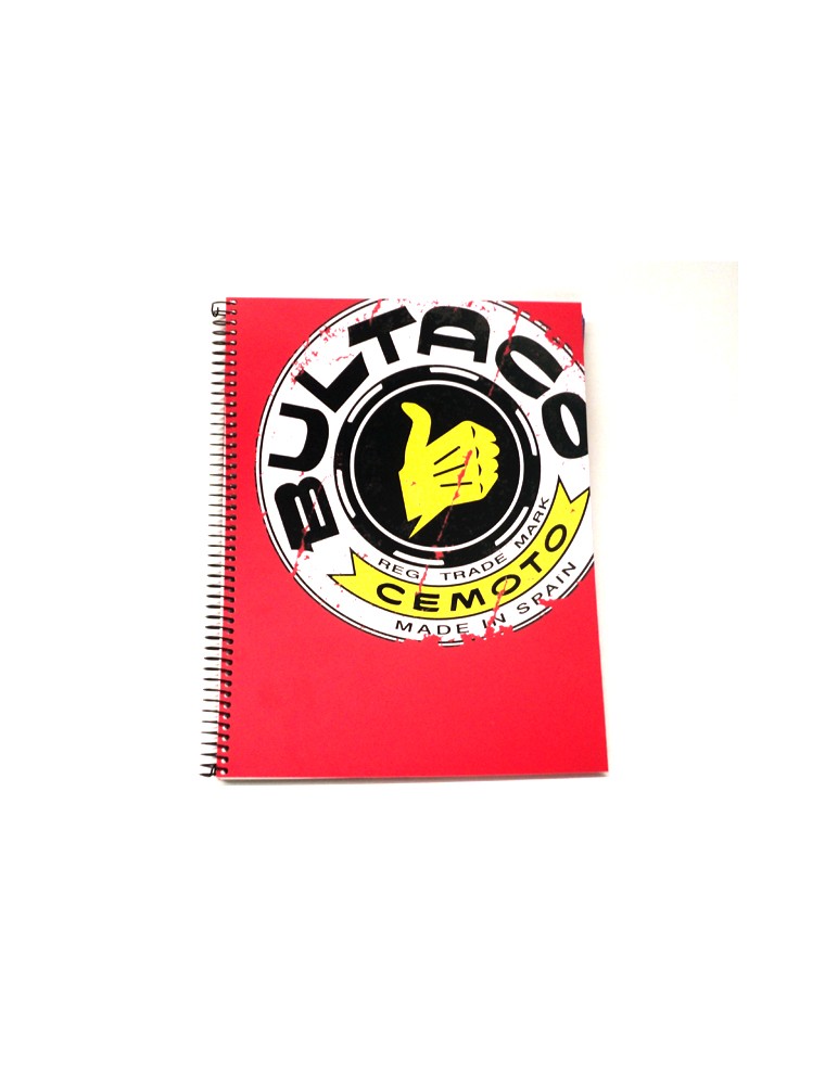 Cuaderno a4 espiral Bultaco