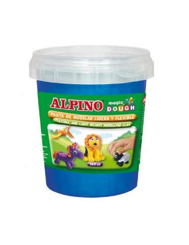 ALPINO PASTA DE MOLDEAR MAGIC DOUGH BOTE 160GR AZUL