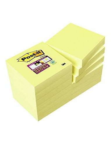 POST-IT BLOCS NOTAS 622  SUPER STICKY NOTAS SIN ENCELOFADO 47,6 X 47,6 12 -PACK 12-