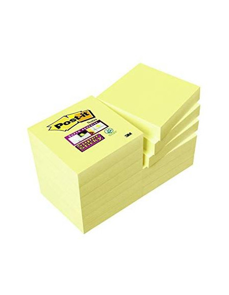 POST-IT BLOCS NOTAS 622  SUPER STICKY NOTAS SIN ENCELOFADO 47,6 X 47,6 12 -PACK 12-