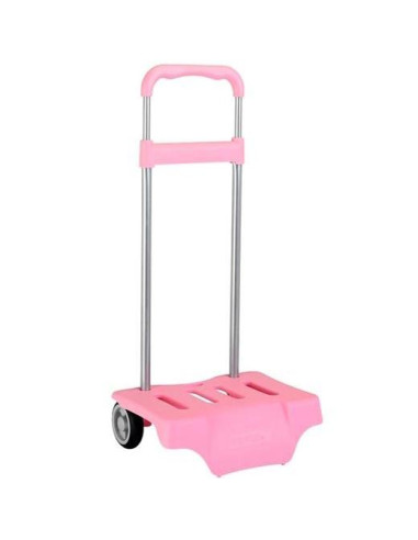 SAFTA CARRO PORTAMOCHILAS P.673C TROLLEY ROSA CLARO