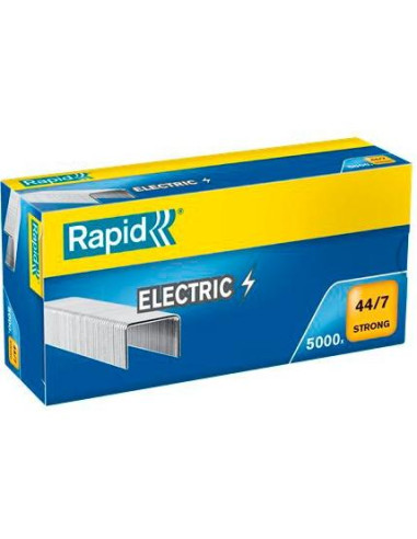 RAPID GRAPAS STRONG ELECTRIC 44/7 GALVANIZADAS -CAJA DE 5000-