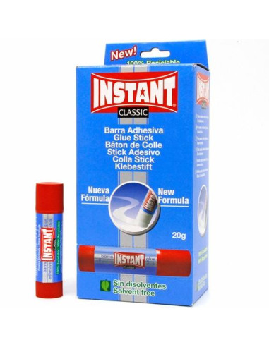 INSTANT PEGAMENTO EN BARRA CLASSIC 20GR SIN DISOLVENTES