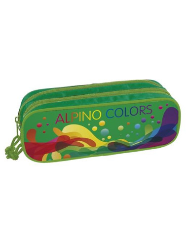 ALPINO PORTATODO COLORS DOBLE CREMALLERA MULTICOLOR