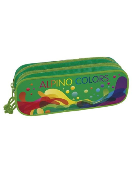 ALPINO PORTATODO COLORS DOBLE CREMALLERA MULTICOLOR