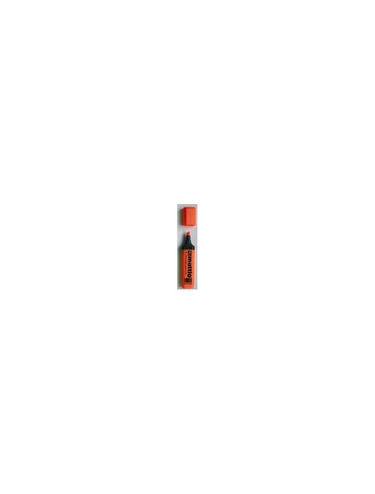 Rotulador marcador fluorescente naranja mtt6031 mattio mtt6031