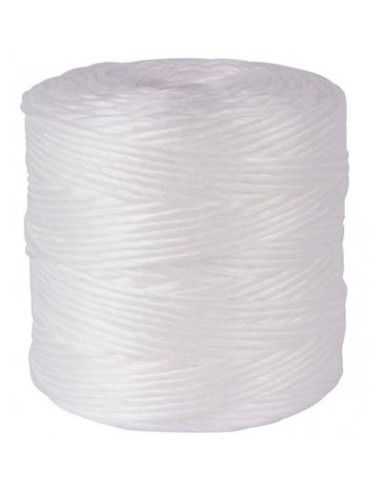 APLI BOBINA DE CUERDA POLIPROPILENO 400 G CON 1 CABO - 240 M BLANCO